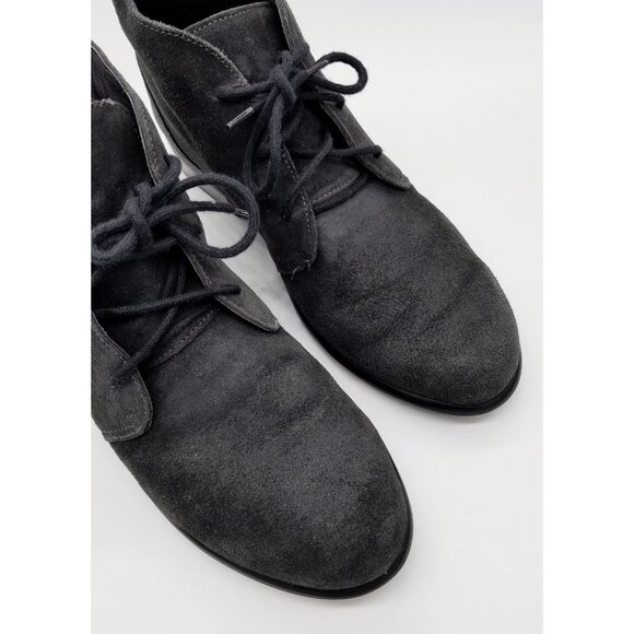 Naot Women's 9-9.5 Levanto Ankle Boots 40 Lace Up Comfort Dark Gray Suede $225 - Picture 12 of 16